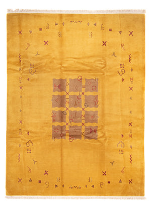 Alfombra de Nepal - Real - 355 x 256 cm - oro