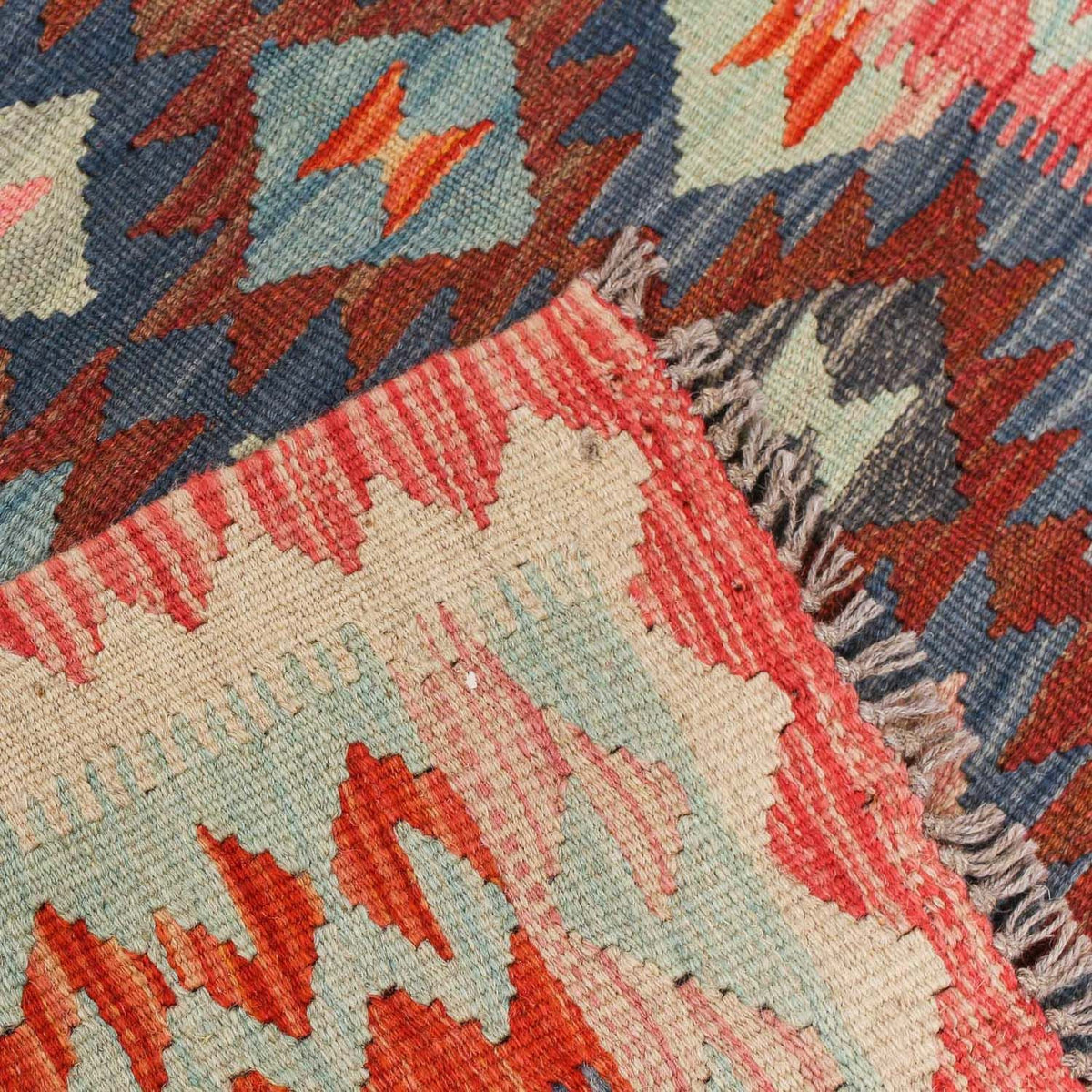 Alfombra Kelim - Splash - 185 x 126 cm - multicolor