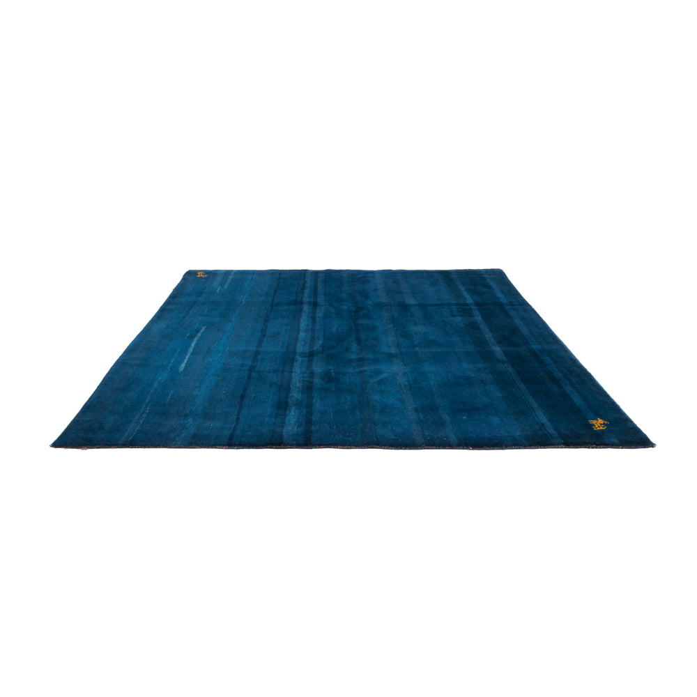 Alfombra Gabbeh - Indus cuadrado  - 255 x 250 cm - azul