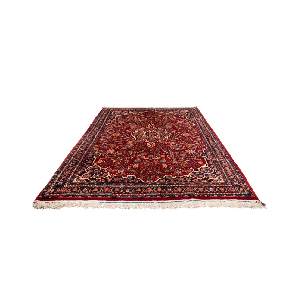 Alfombra persa - Bidjar - Real - 315 x 212 cm - rojo