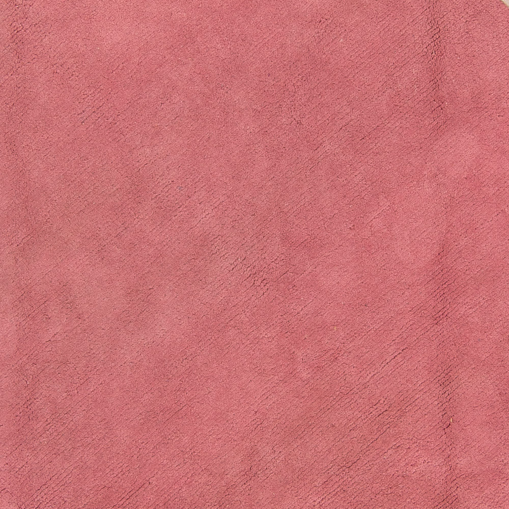 Alfombra de Nepal redondo  - 197 x 197 cm - fucsia