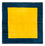 Alfombra Gabbeh - Indus cuadrado - 252 x 247 cm - amarillo