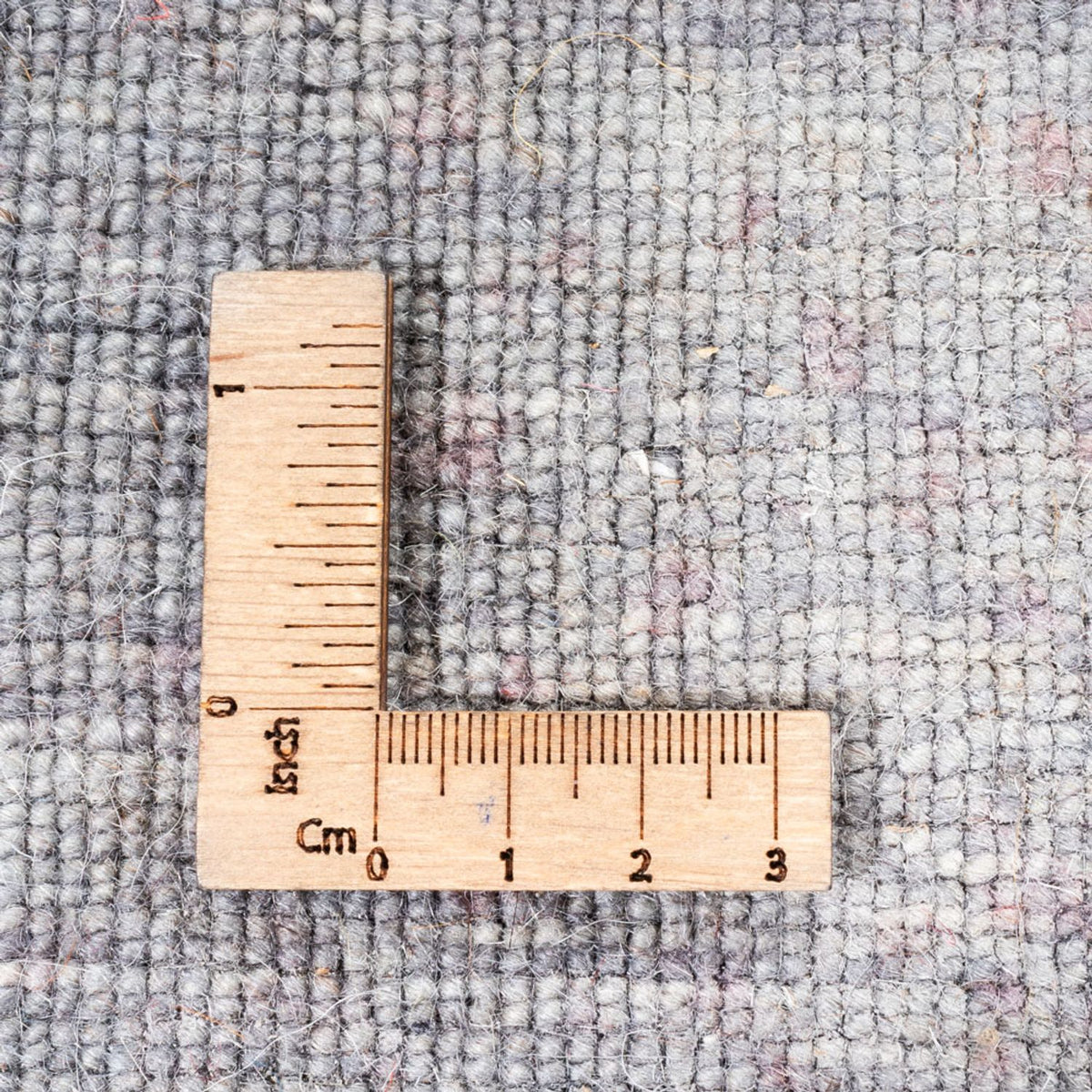 Alfombra Gabbeh - Loribaft Softy cuadrado  - 250 x 250 cm - gris