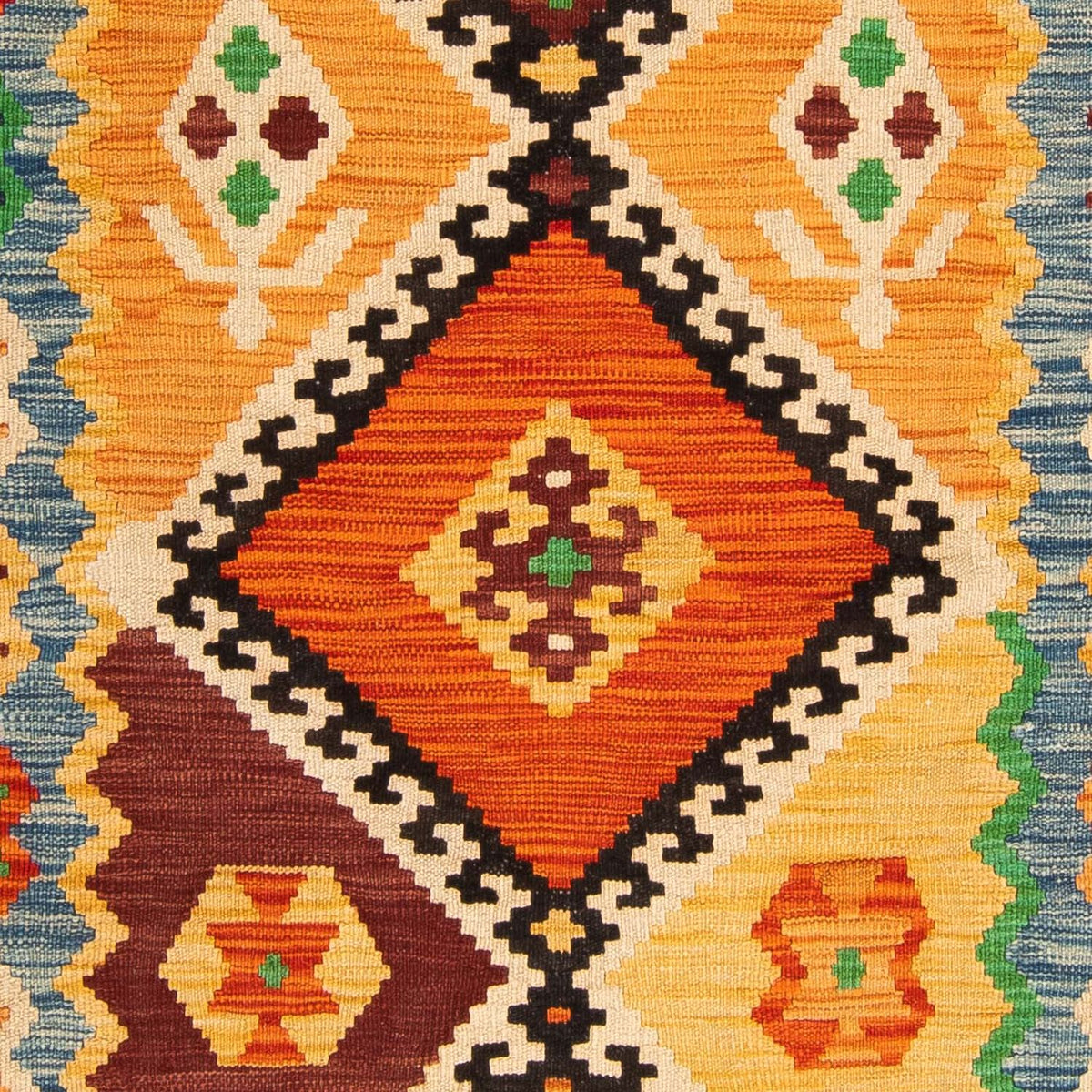 Alfombra Kelim - Splash - 178 x 127 cm - multicolor