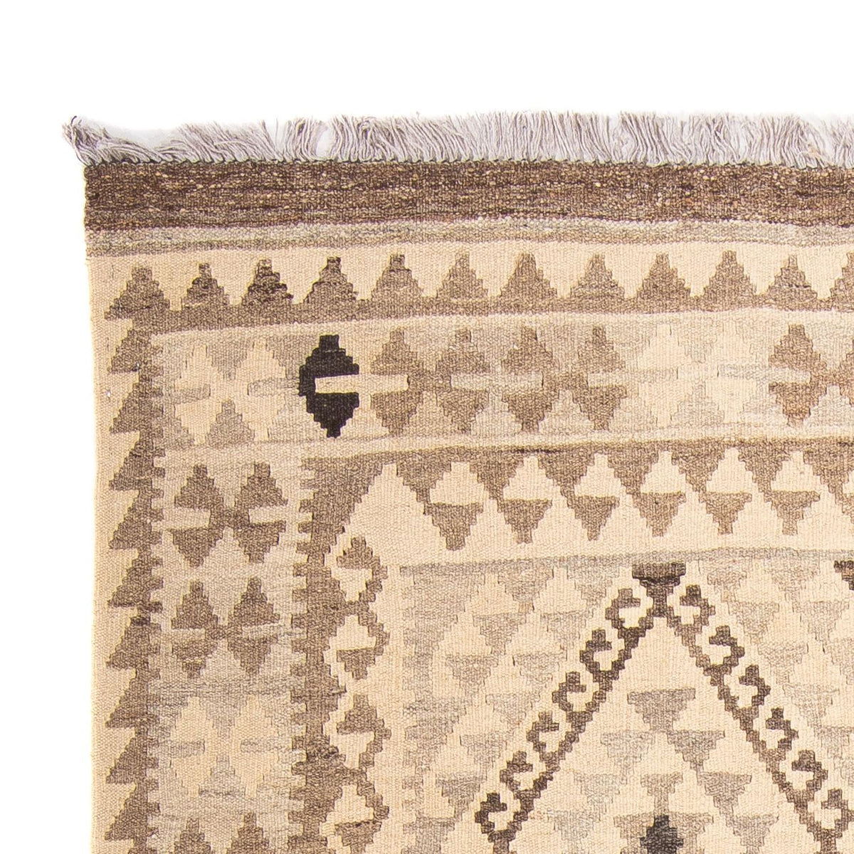 Alfombra Kelim - Splash - 190 x 130 cm - beige