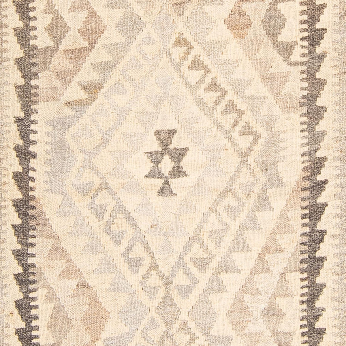 Alfombra Kelim - Splash - 203 x 121 cm - beige