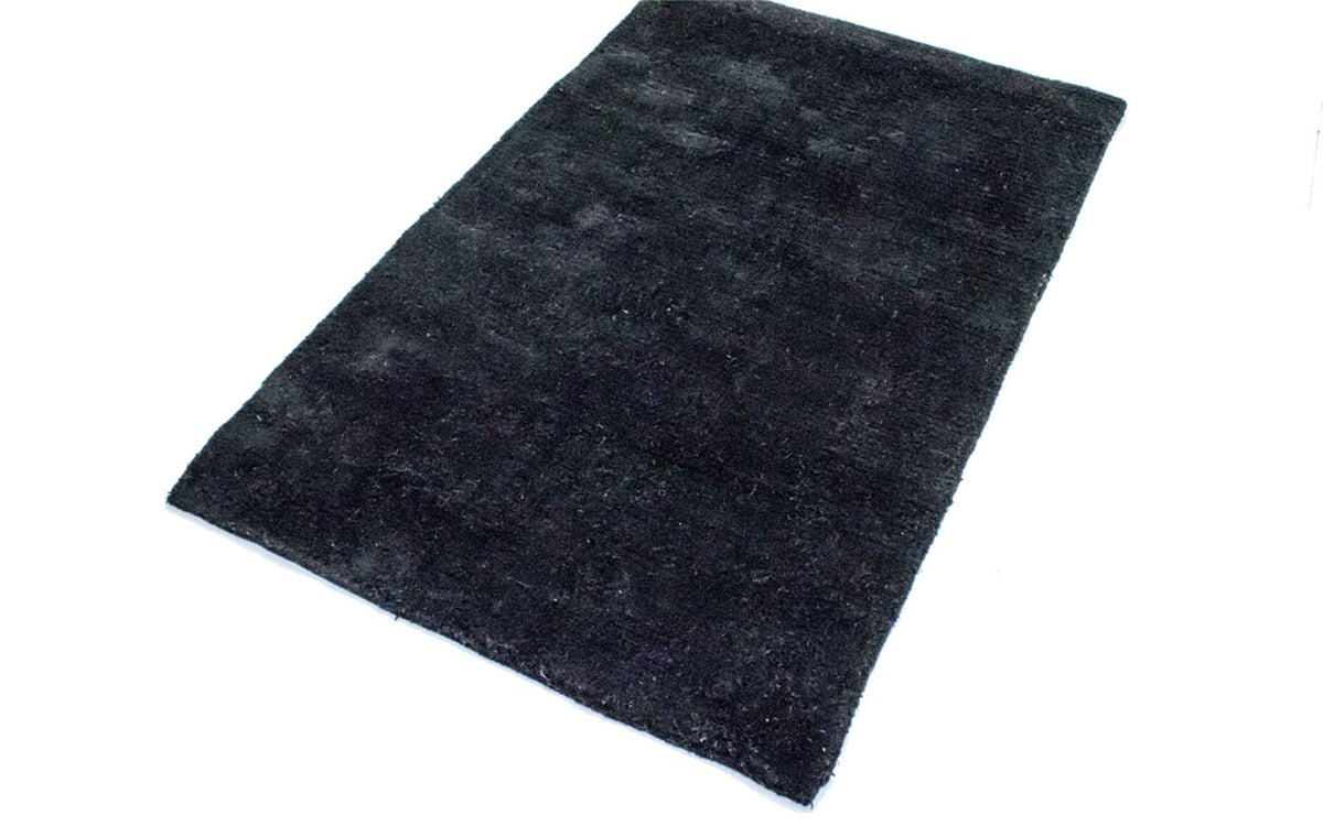 Alfombra de lana - 120 x 75 cm - azul