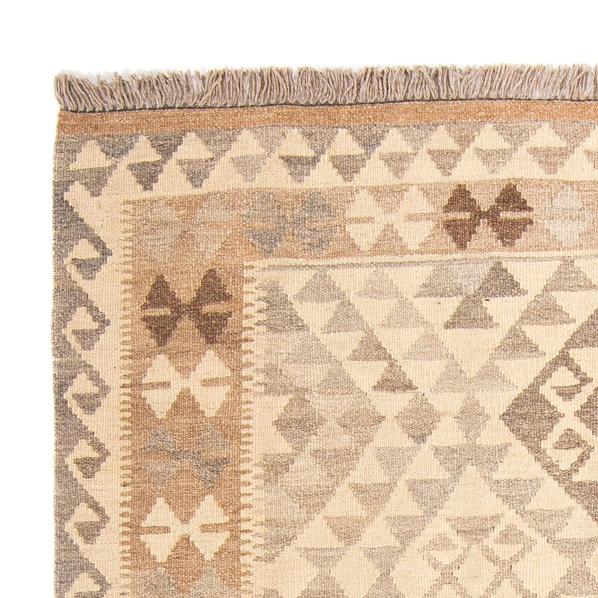 Alfombra Kelim - Splash - 173 x 125 cm - beige