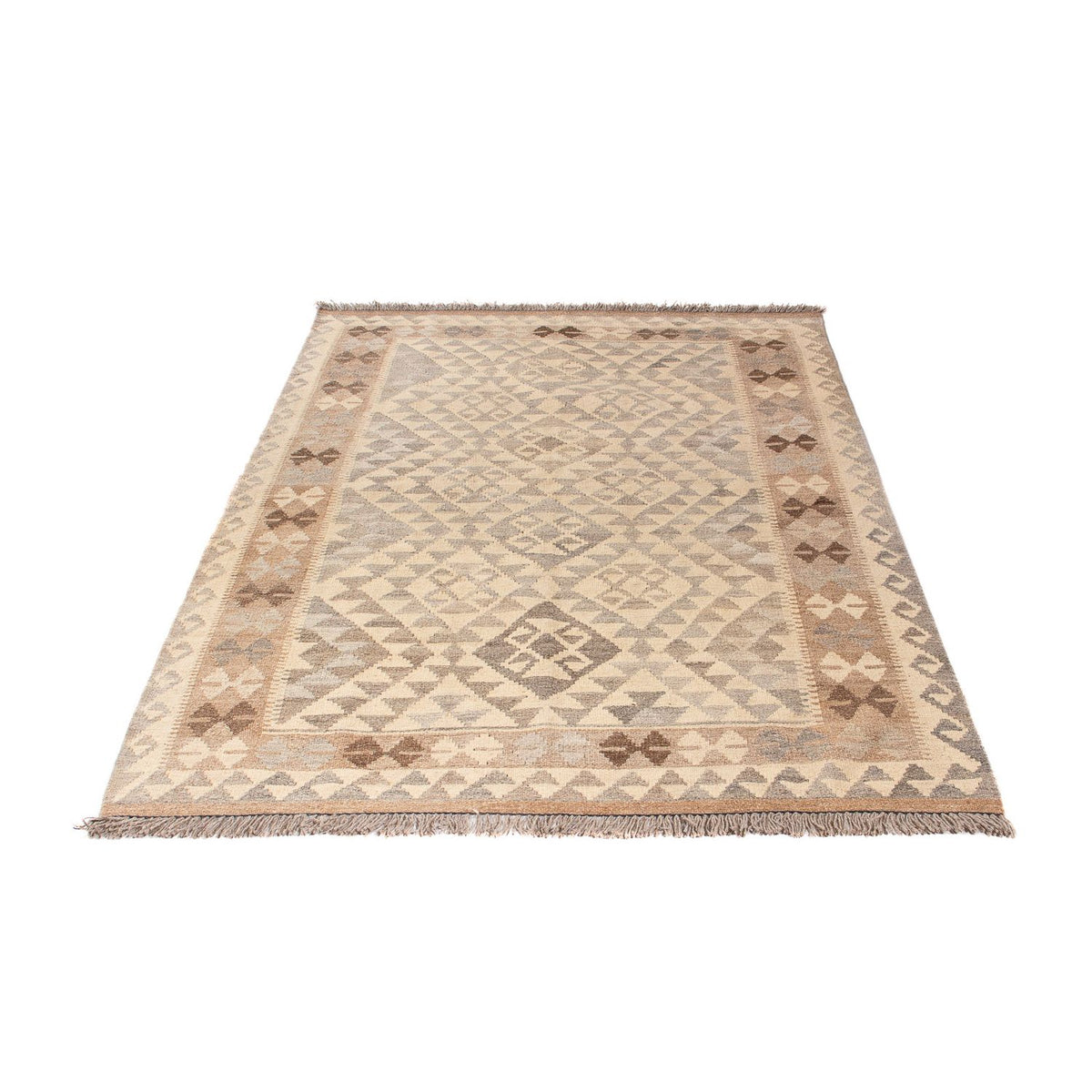Alfombra Kelim - Splash - 173 x 125 cm - beige