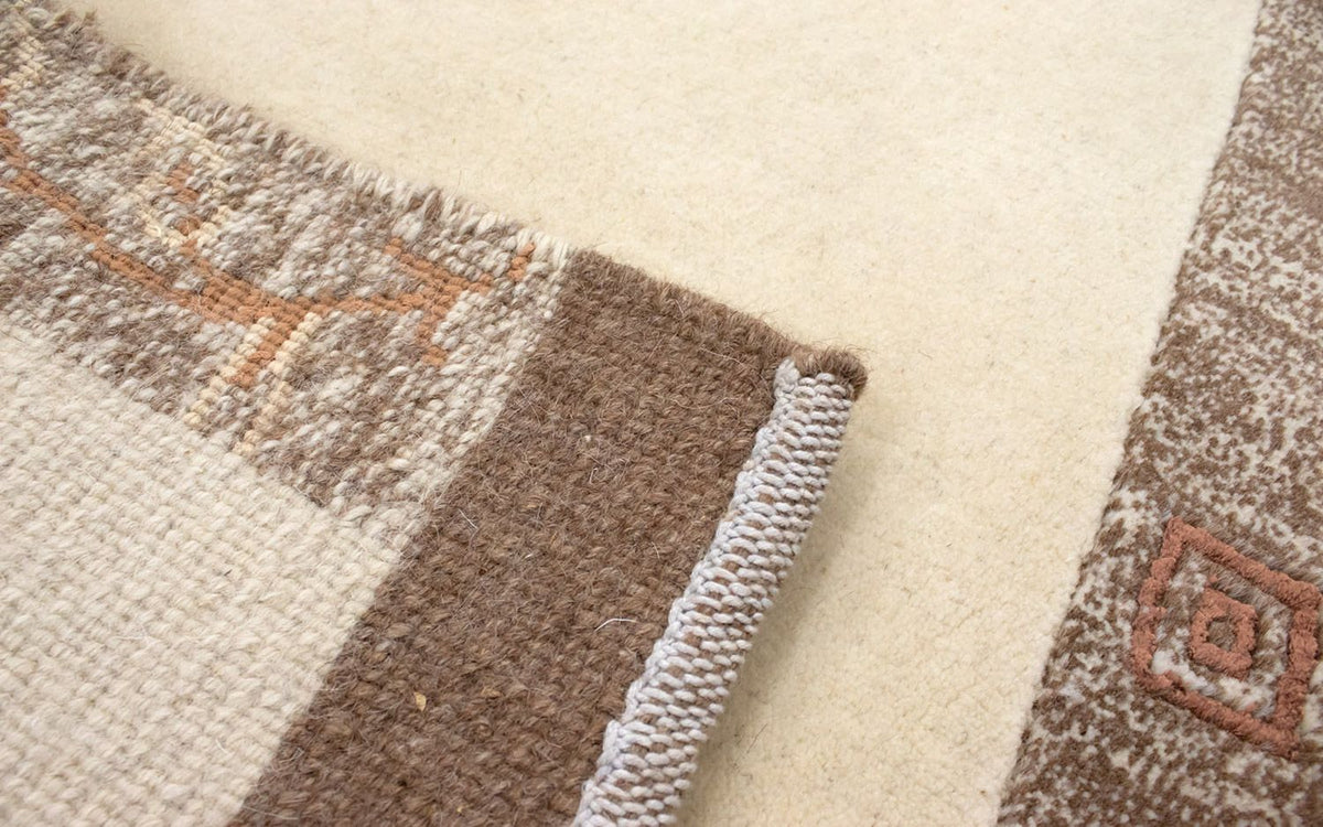 Alfombra de Nepal - 140 x 70 cm - beige