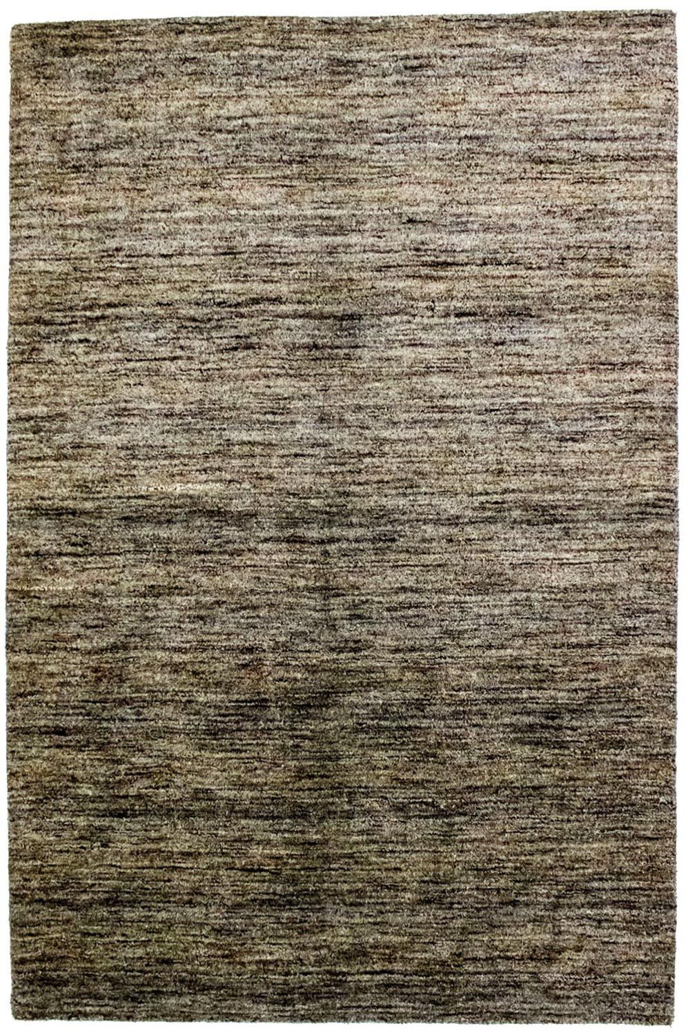 Alfombra de lana - 203 x 145 cm - multicolor