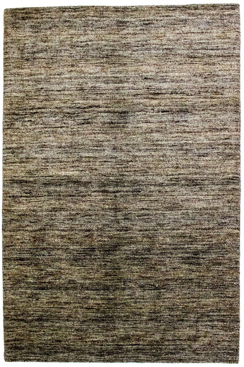 Alfombra de lana - 203 x 145 cm - multicolor