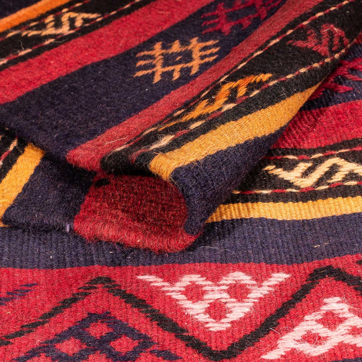 Alfombra Kelim - Antigua - 210 x 140 cm - multicolor
