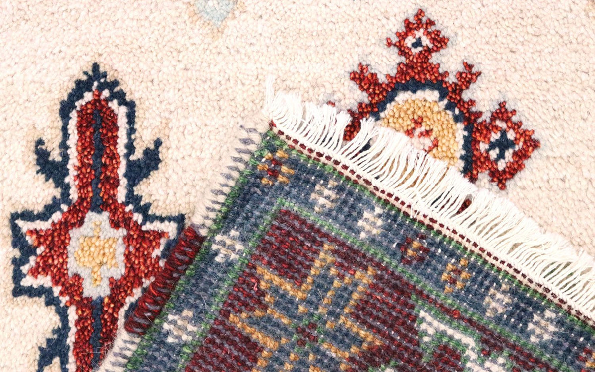 Alfombra de pasillo Alfombra oriental - 296 x 84 cm - beige