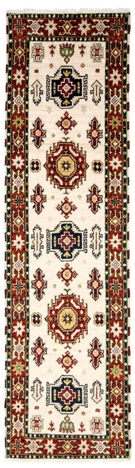 Alfombra de pasillo Alfombra oriental - 296 x 84 cm - beige