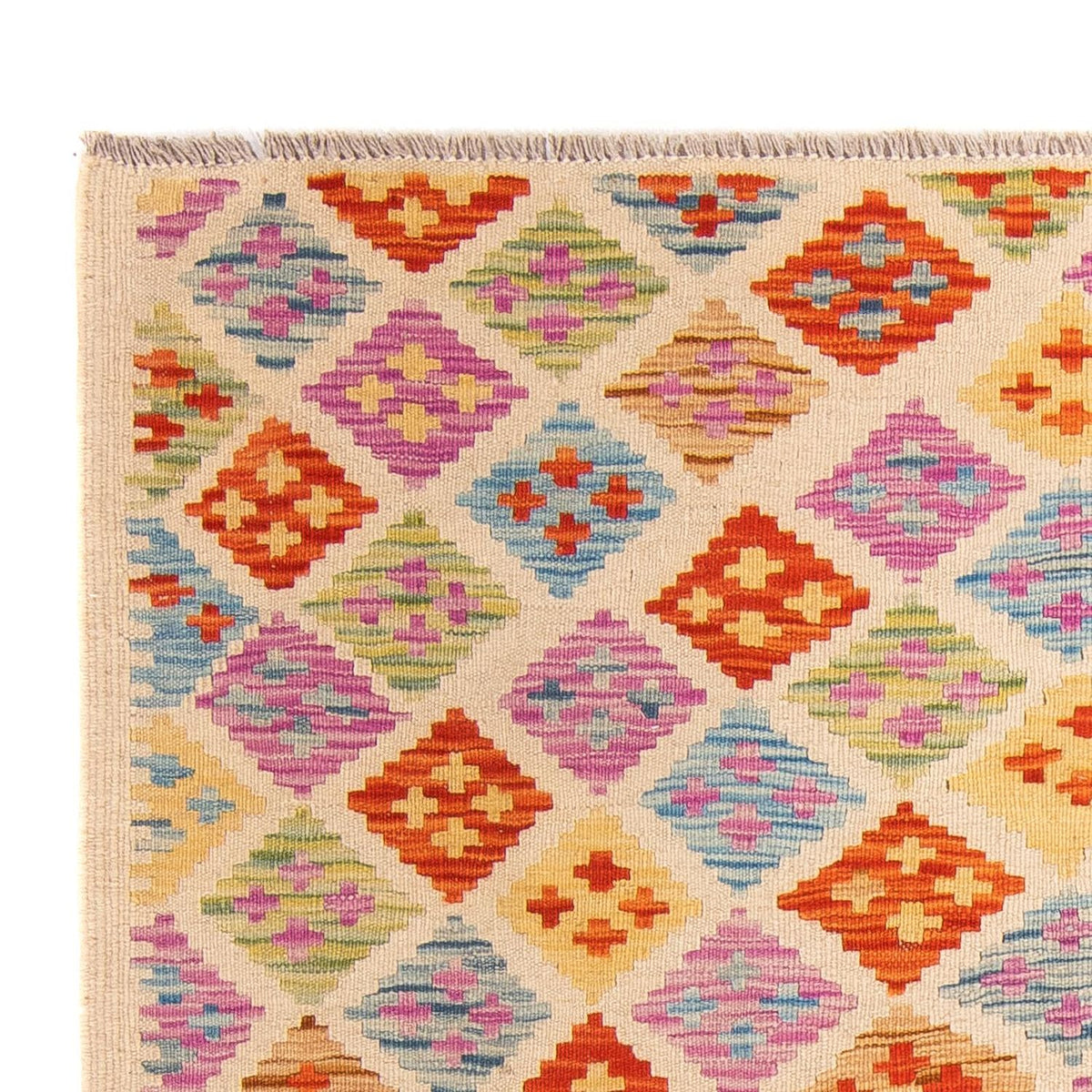 Alfombra Kelim - Splash - 168 x 125 cm - multicolor