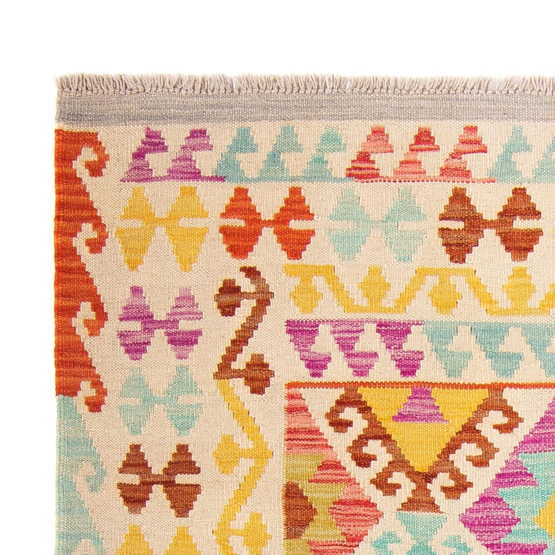 Alfombra Kelim - Splash - 178 x 123 cm - multicolor