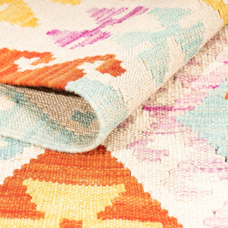 Alfombra Kelim - Splash - 178 x 123 cm - multicolor