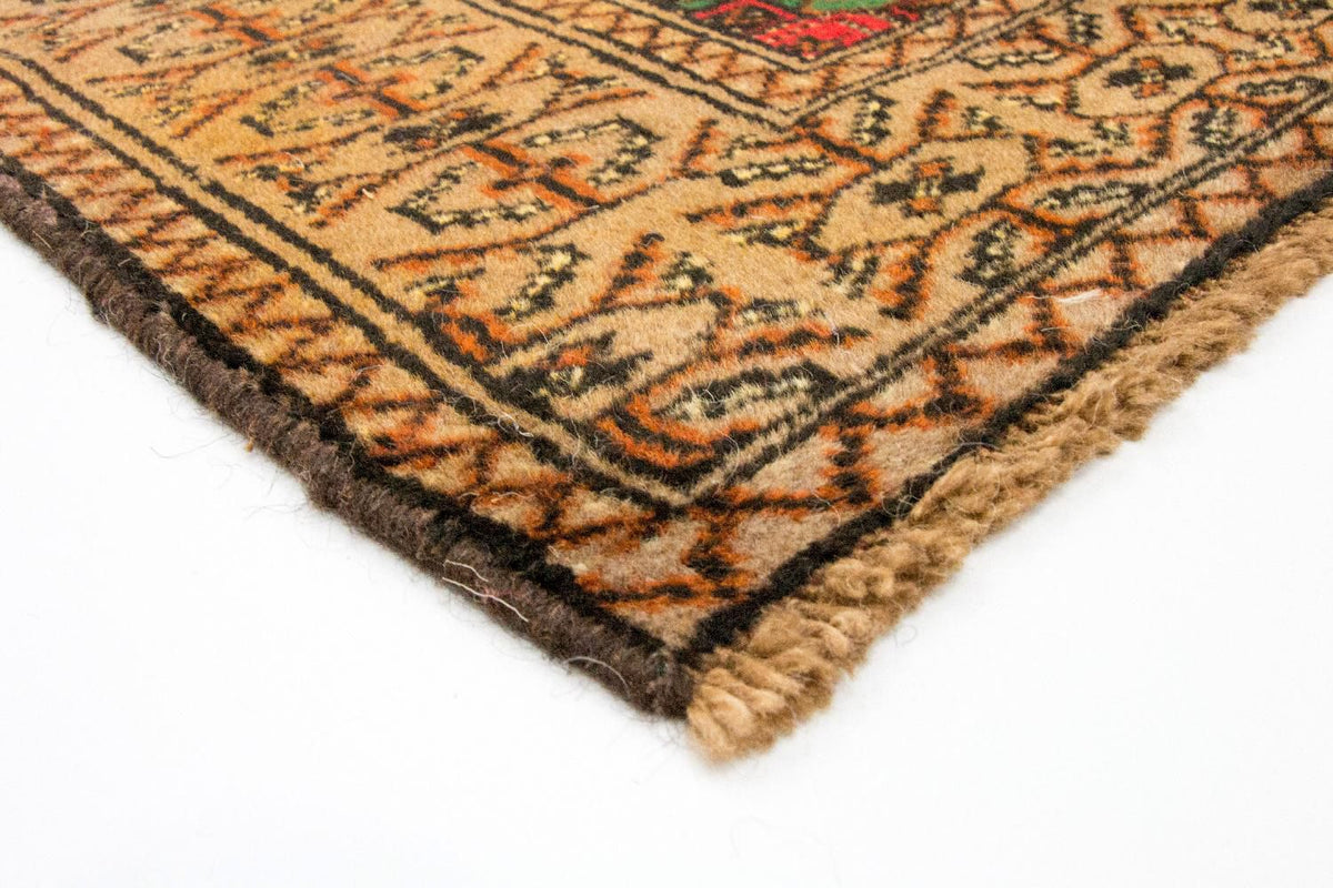 Alfombra Turkaman - 143 x 102 cm - verde