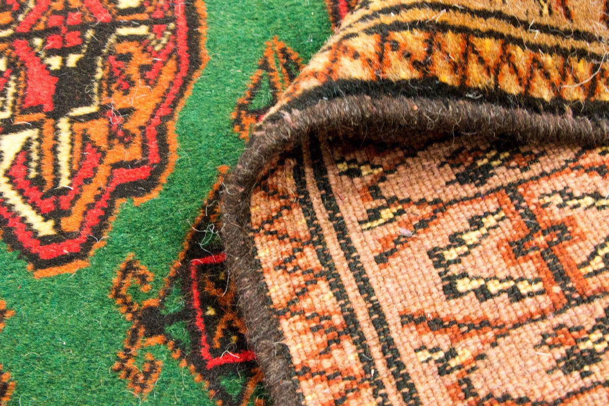 Alfombra Turkaman - 143 x 102 cm - verde
