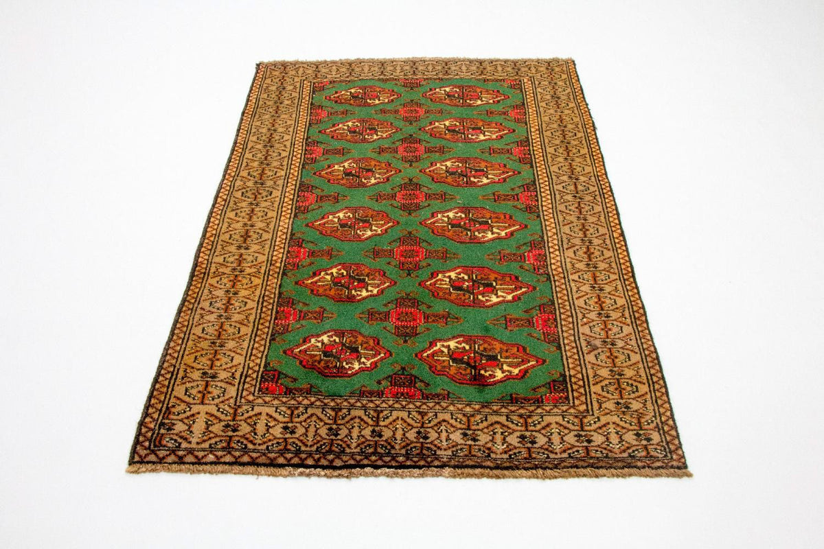Alfombra Turkaman - 143 x 102 cm - verde