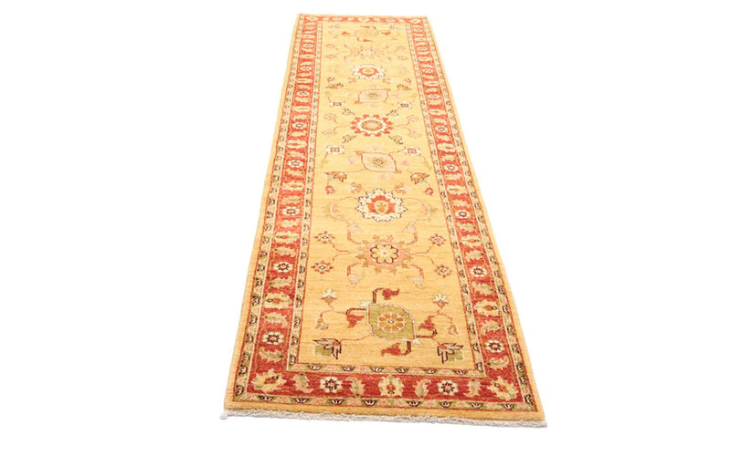 Alfombra de pasillo Alfombra Ziegler - 298 x 67 cm - beige