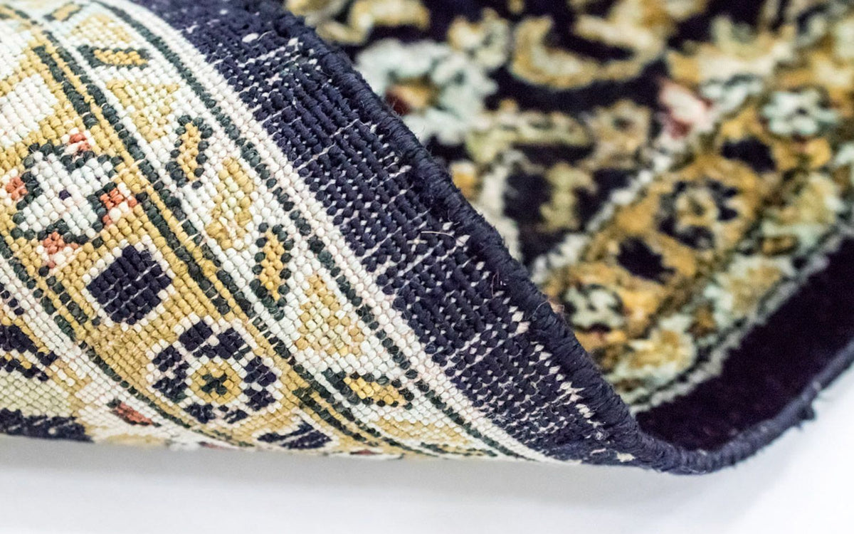 Alfombra de seda - Kayseri - 155 x 110 cm - óxido