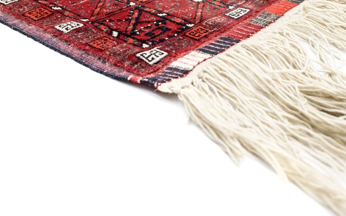 Alfombra afgana - Bukhara - 225 x 172 cm - rojo