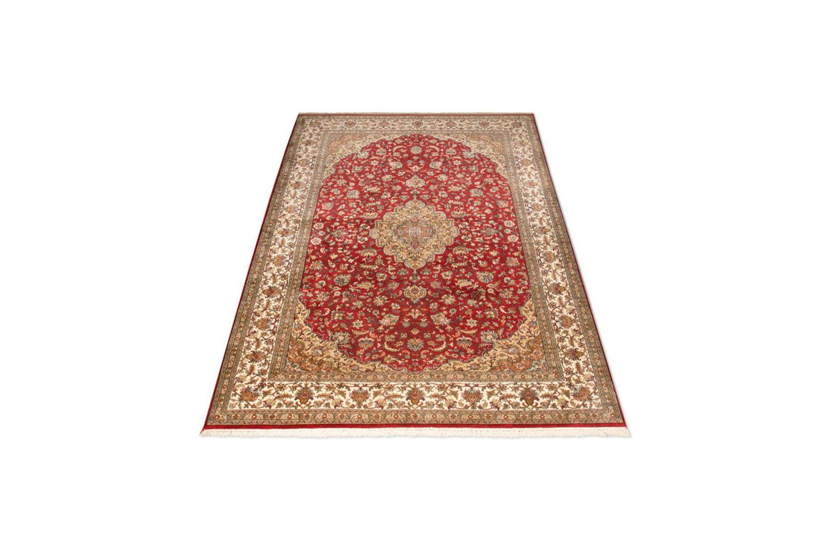 Alfombra de seda - Seda de Cachemira - 245 x 170 cm - rojo