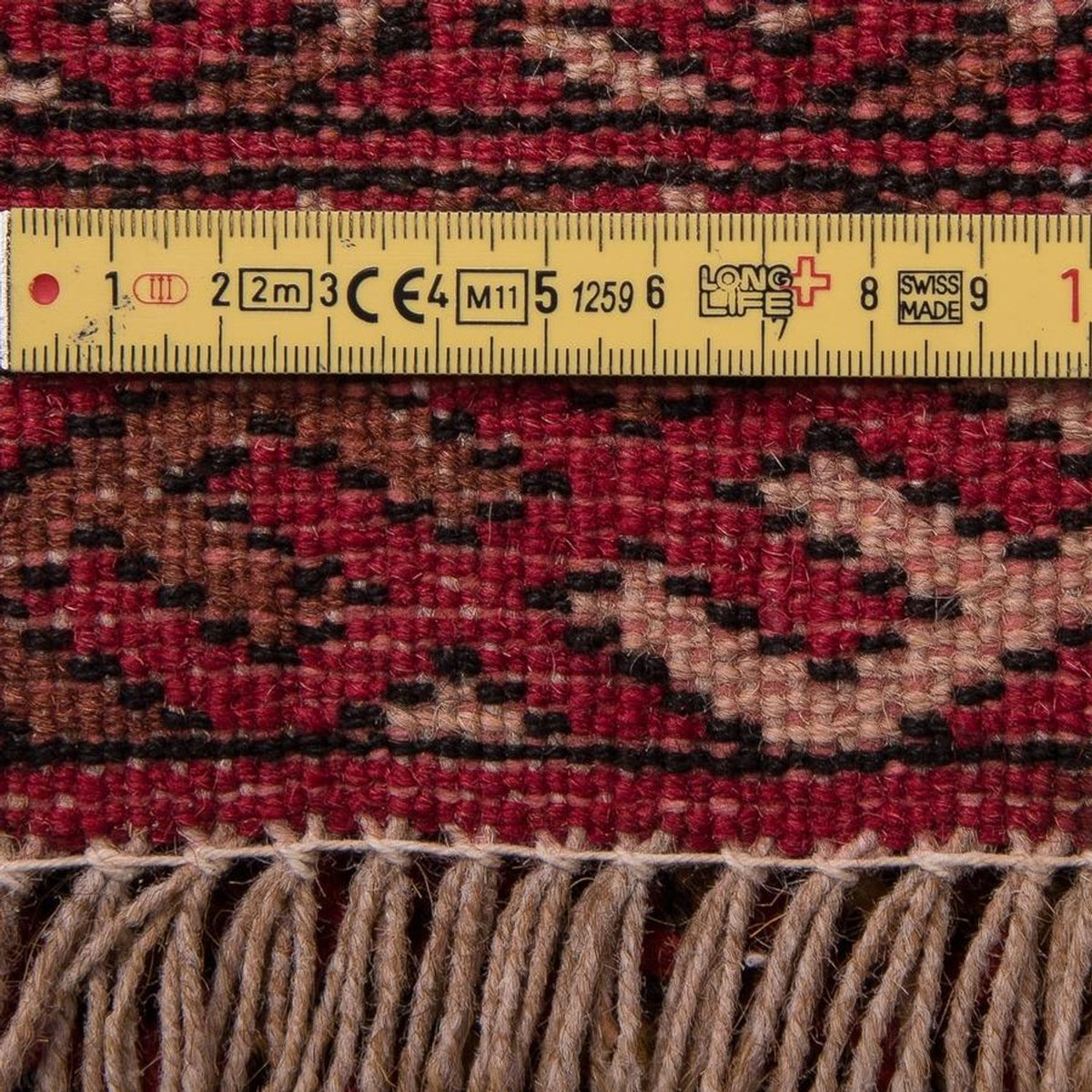 Alfombra Turkaman - 134 x 99 cm - azul oscuro