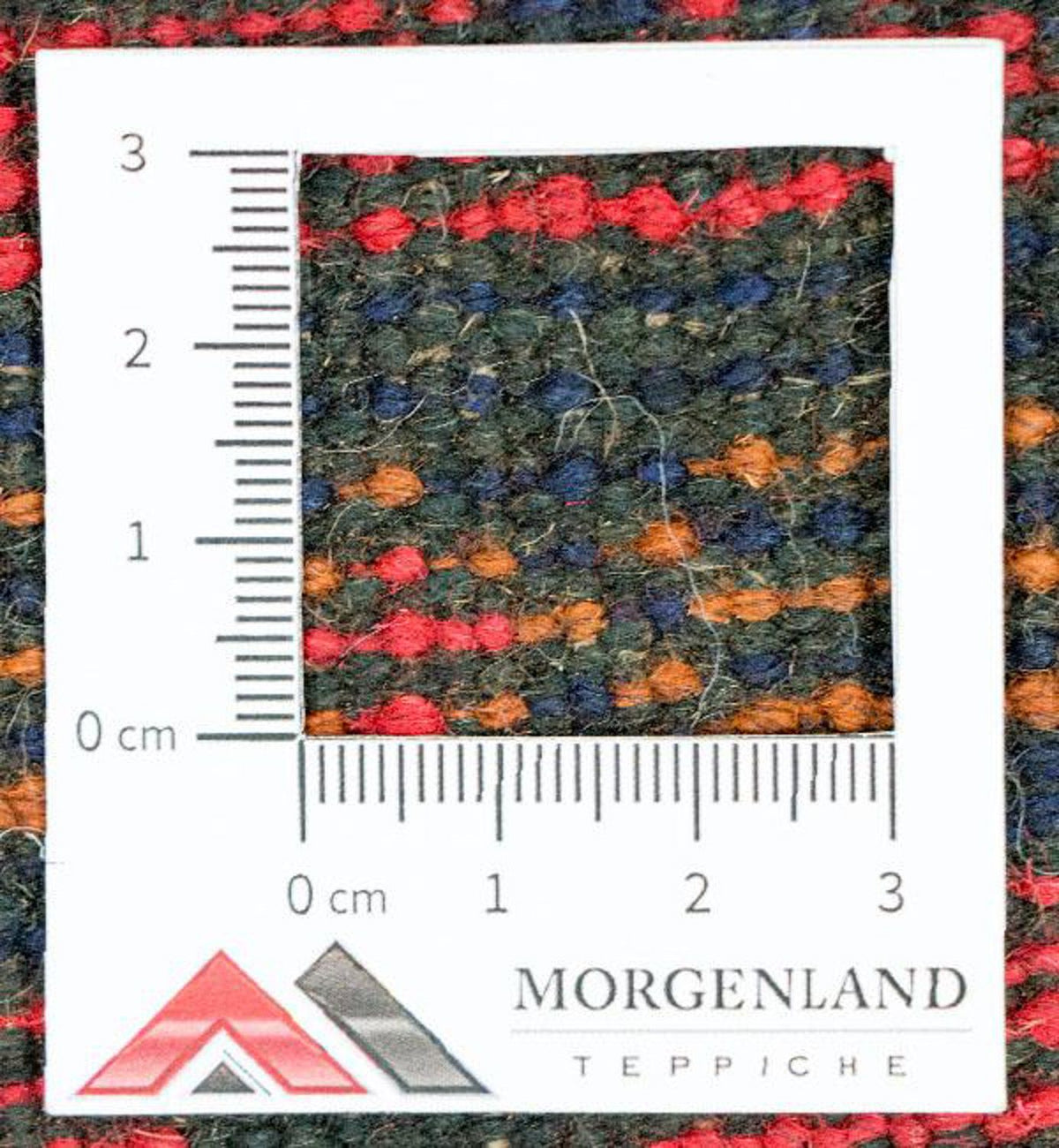 Alfombra Belutsch - 130 x 74 cm - rojo