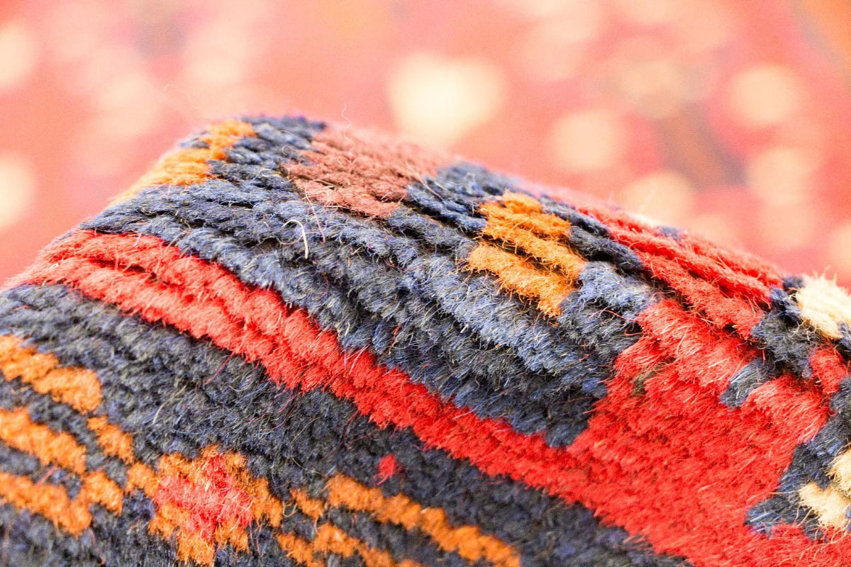 Alfombra Belutsch - 130 x 74 cm - rojo