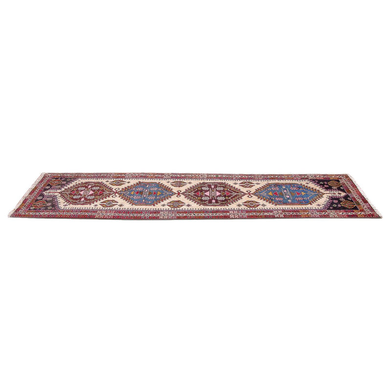Alfombra de pasillo Alfombra persa - Nómada - 294 x 76 cm - beige