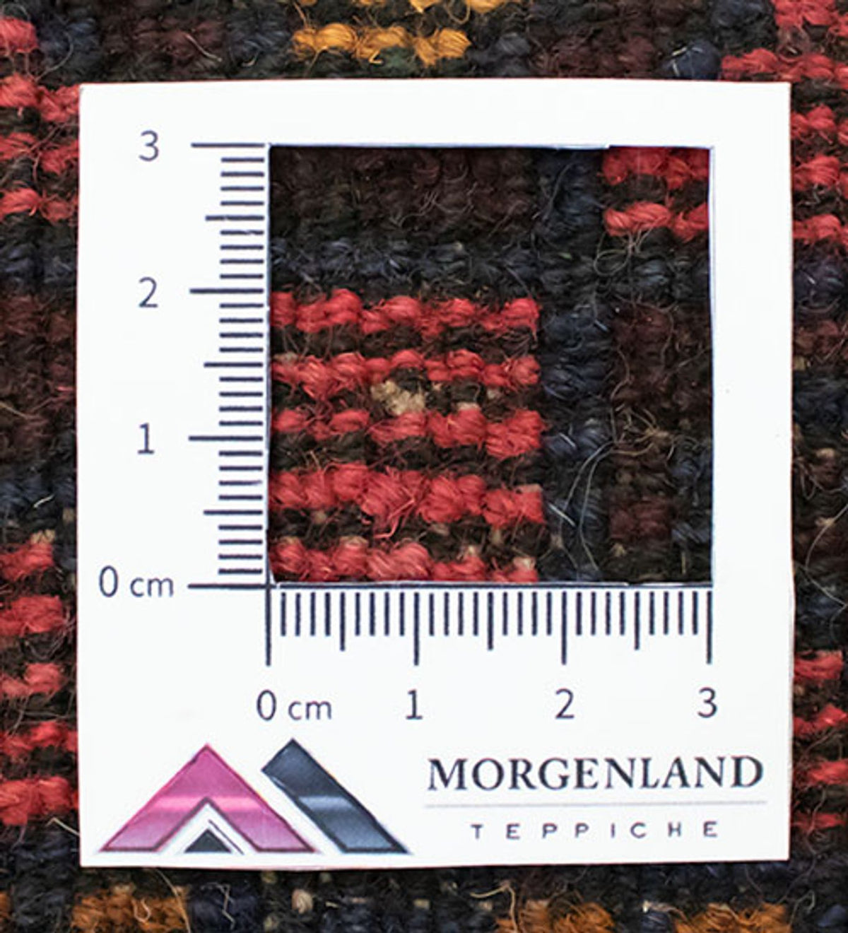Alfombra Belutsch - 140 x 82 cm - rojo