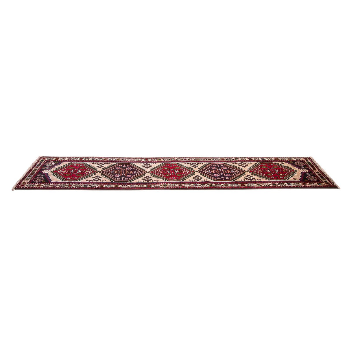 Alfombra de pasillo Alfombra persa - Nómada - 290 x 70 cm - beige