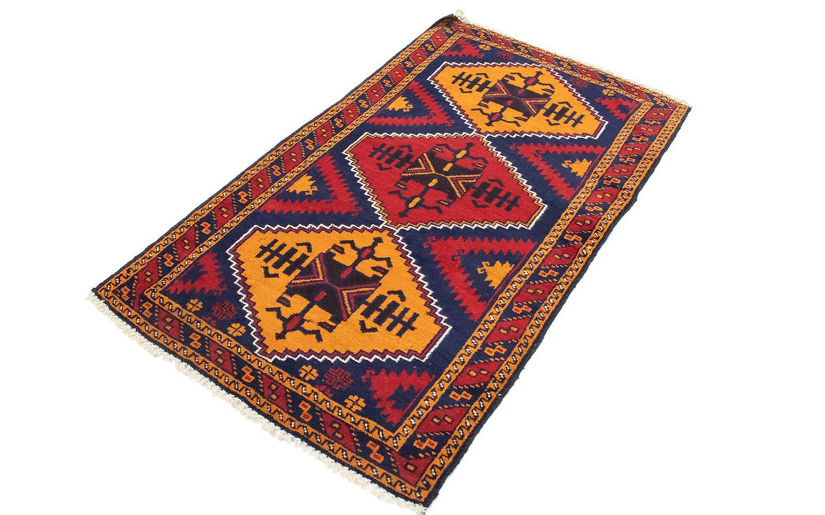 Alfombra Belutsch - 138 x 85 cm - azul