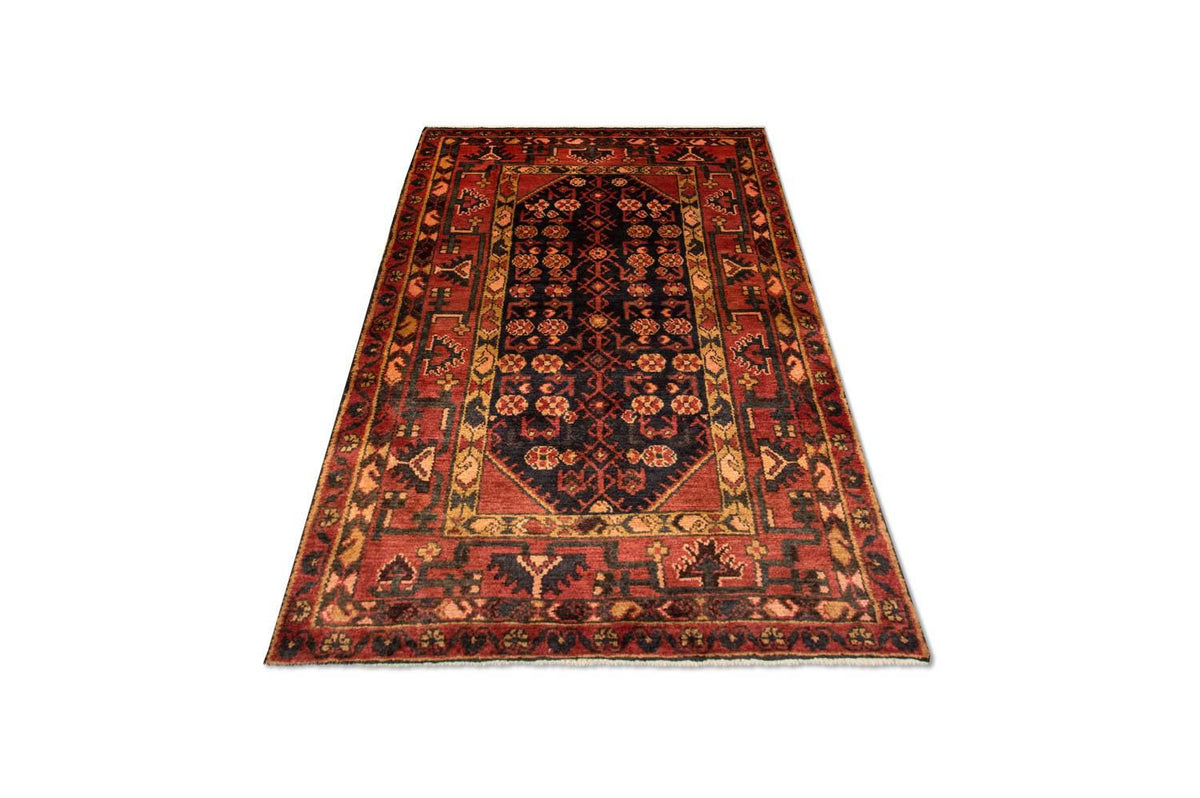 Alfombra persa - Nómada - 173 x 107 cm - azul oscuro