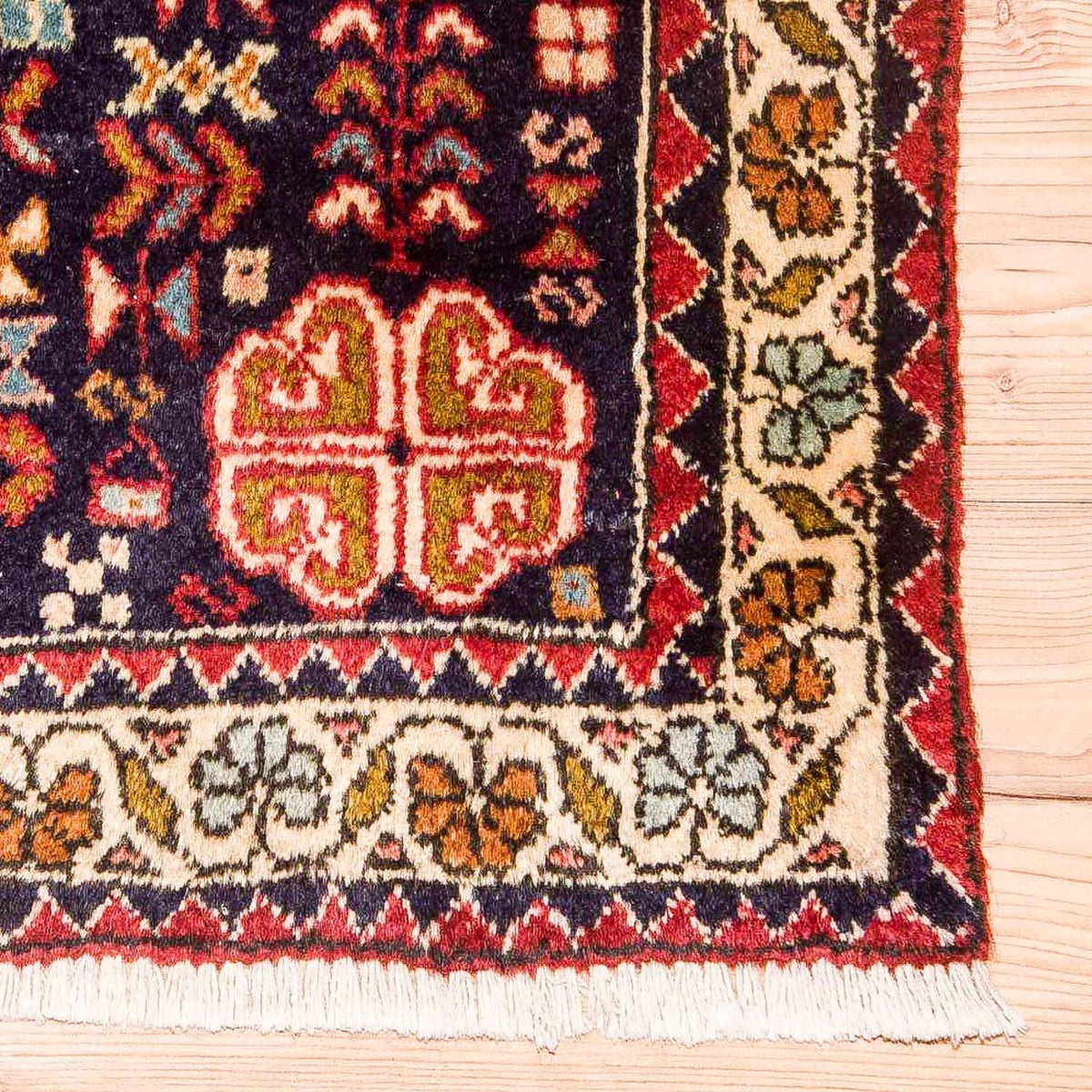 Alfombra de pasillo Alfombra persa - Nómada - 278 x 92 cm - rojo