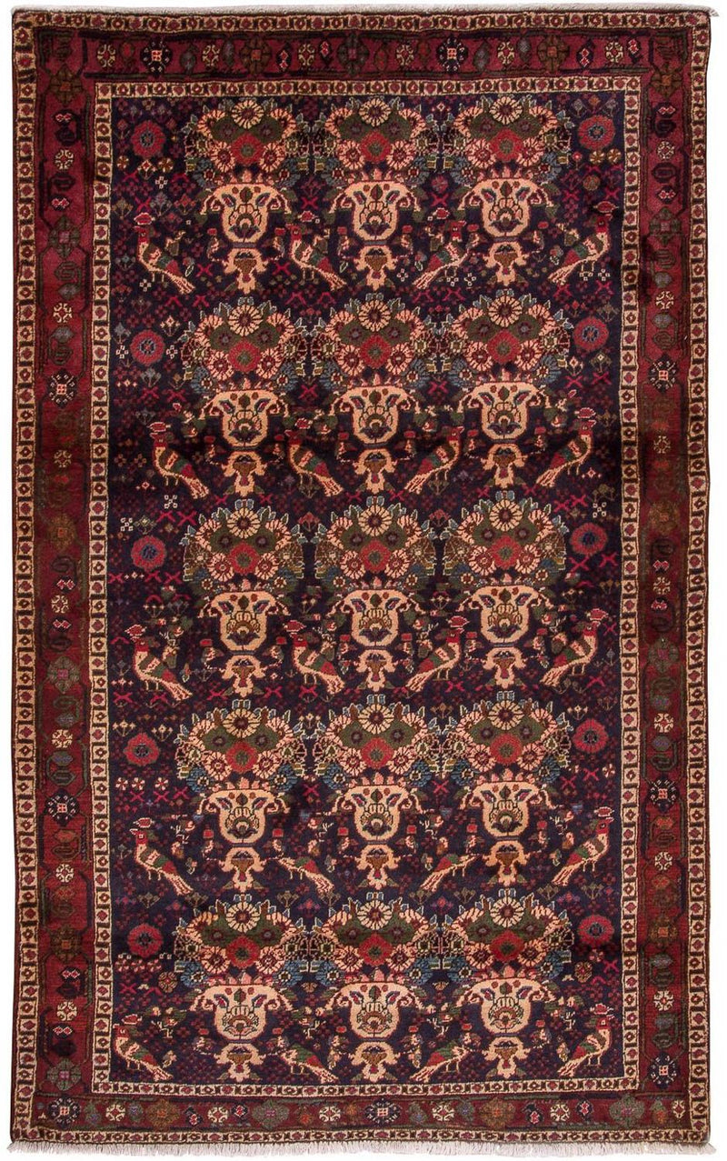 Alfombra persa - Nómada - 188 x 115 cm - multicolor