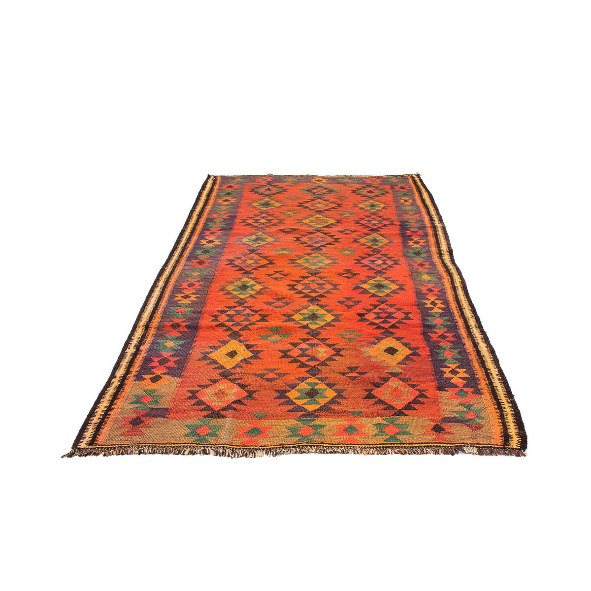 Alfombra Kelim - Antigua - 250 x 155 cm - multicolor