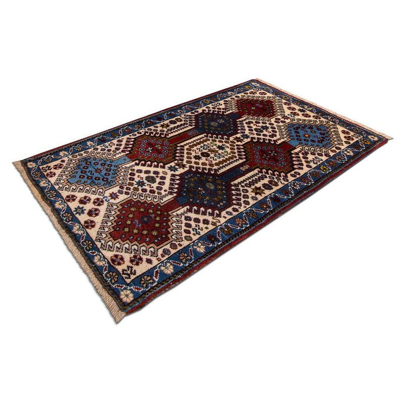 Alfombra persa - Nómada - 83 x 53 cm - beige