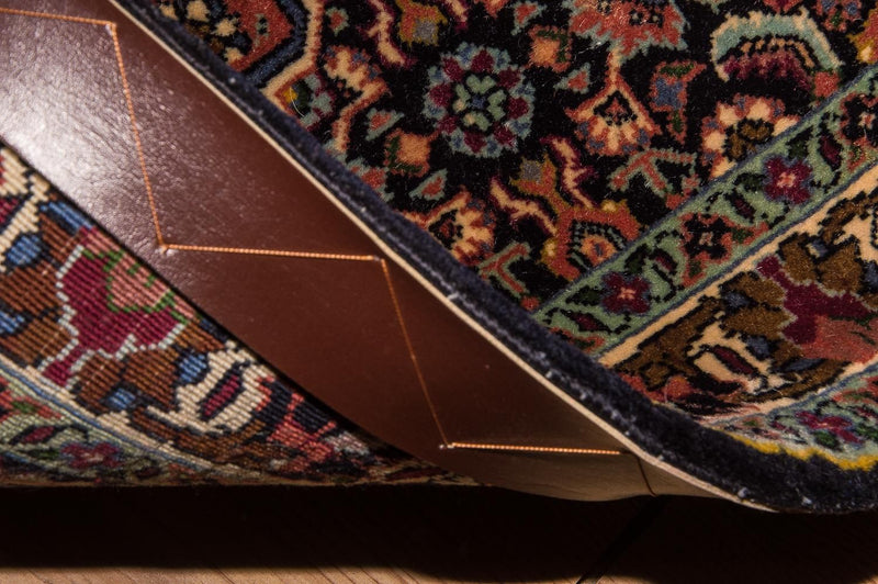 Alfombra persa - Bidjar - 103 x 78 cm - rojo claro