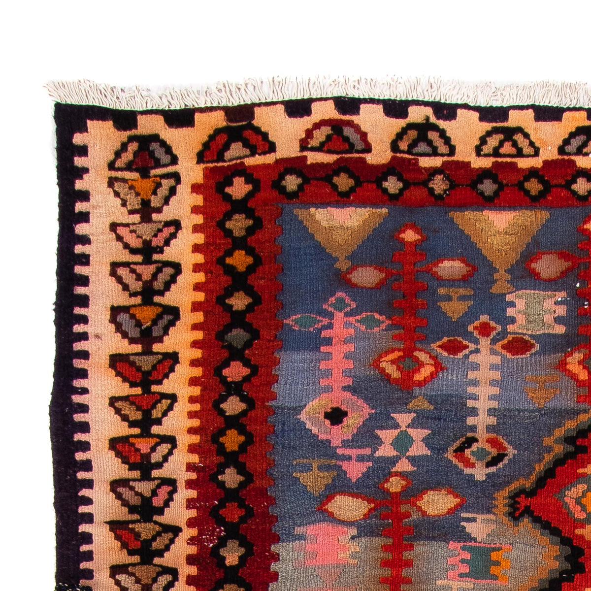 Alfombra Kelim - Antigua - 295 x 185 cm - multicolor