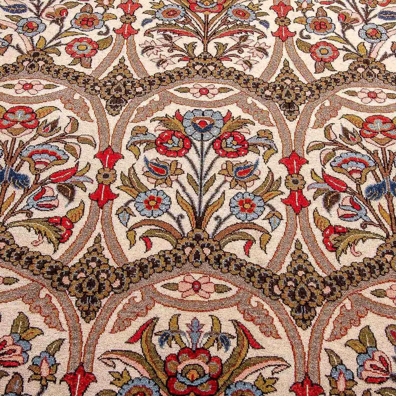 Alfombra persa - Ghom - 215 x 141 cm - rojo
