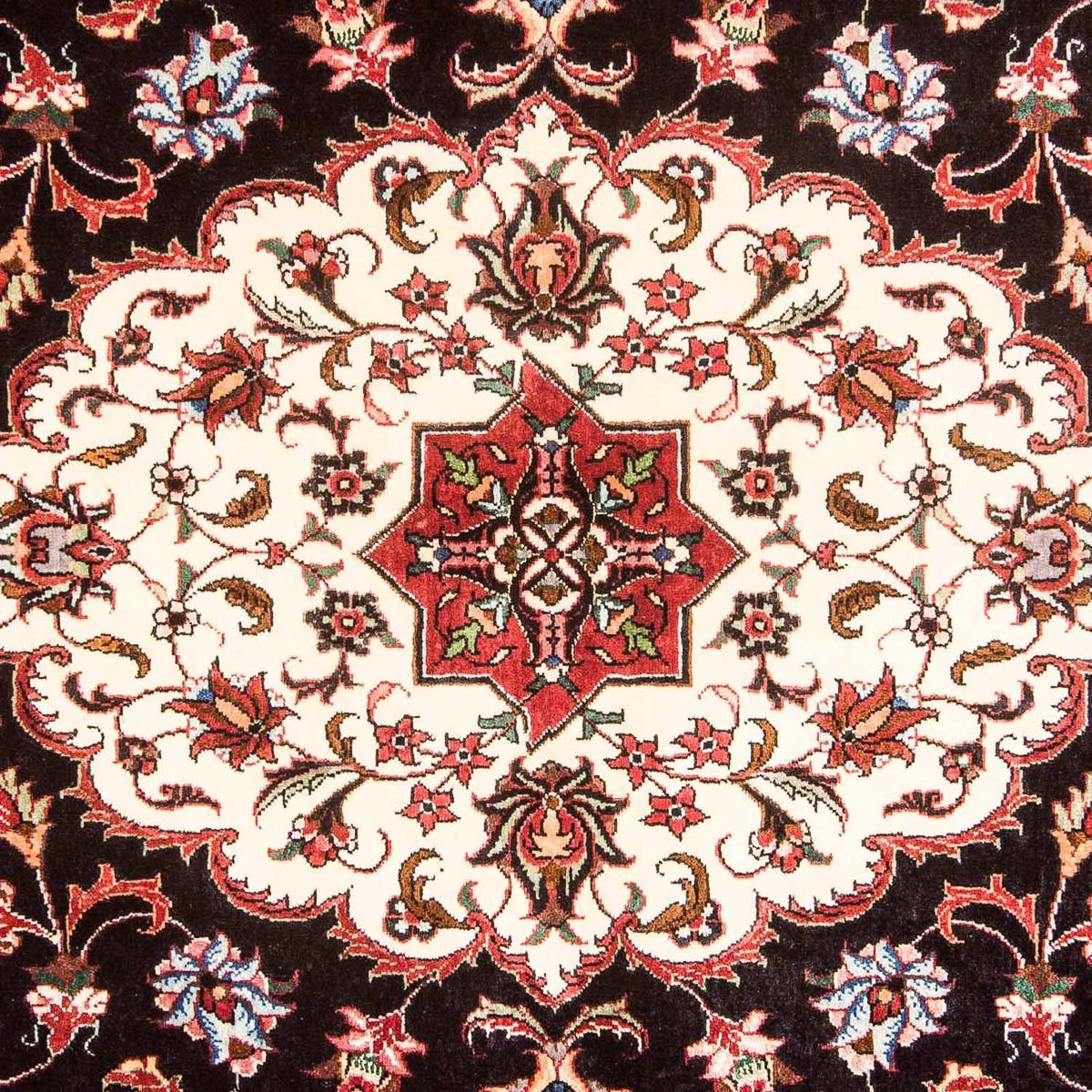 Alfombra persa - Bidjar - 213 x 128 cm - azul oscuro