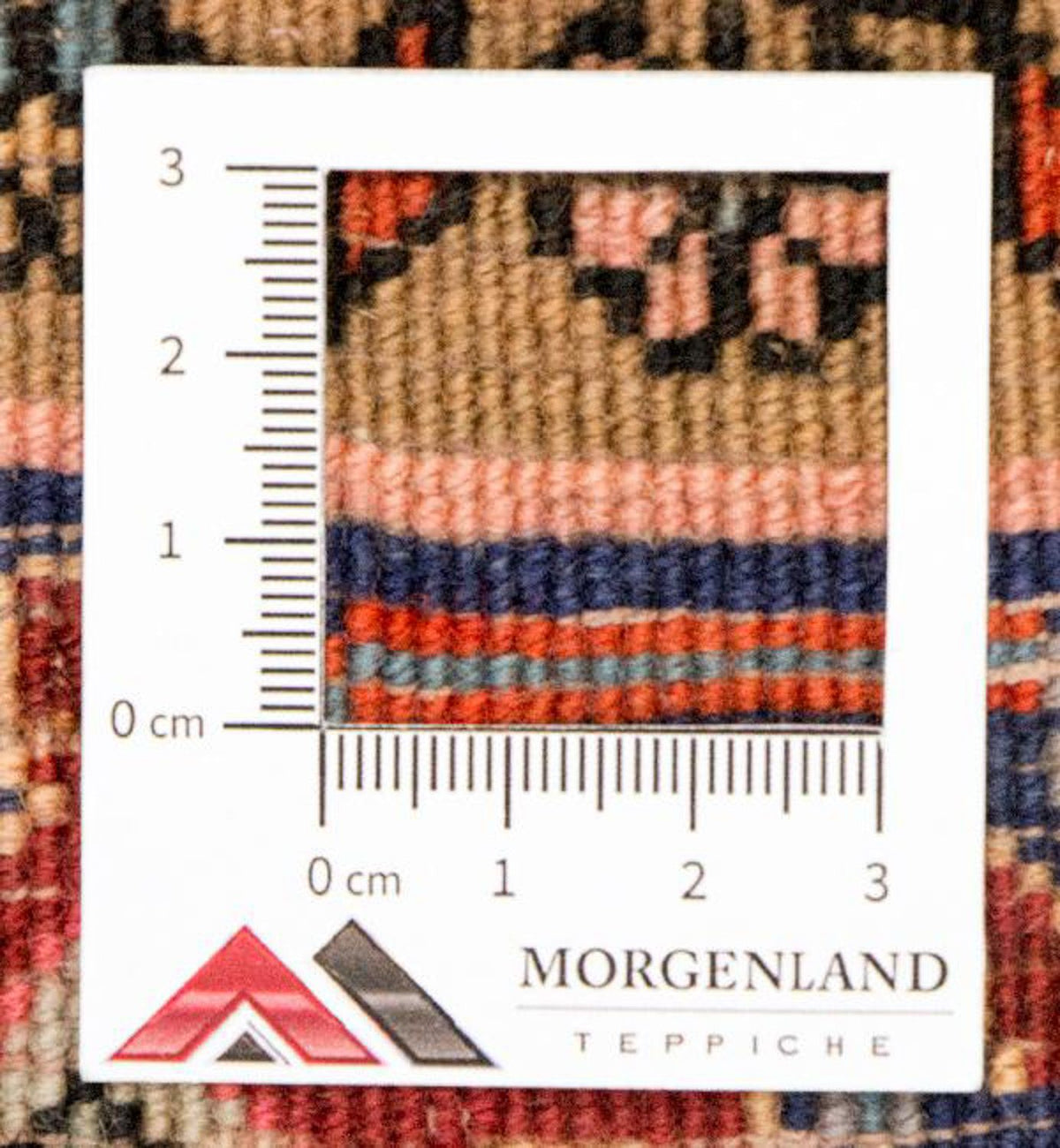 Alfombra persa - Bidjar - 165 x 120 cm - naranja