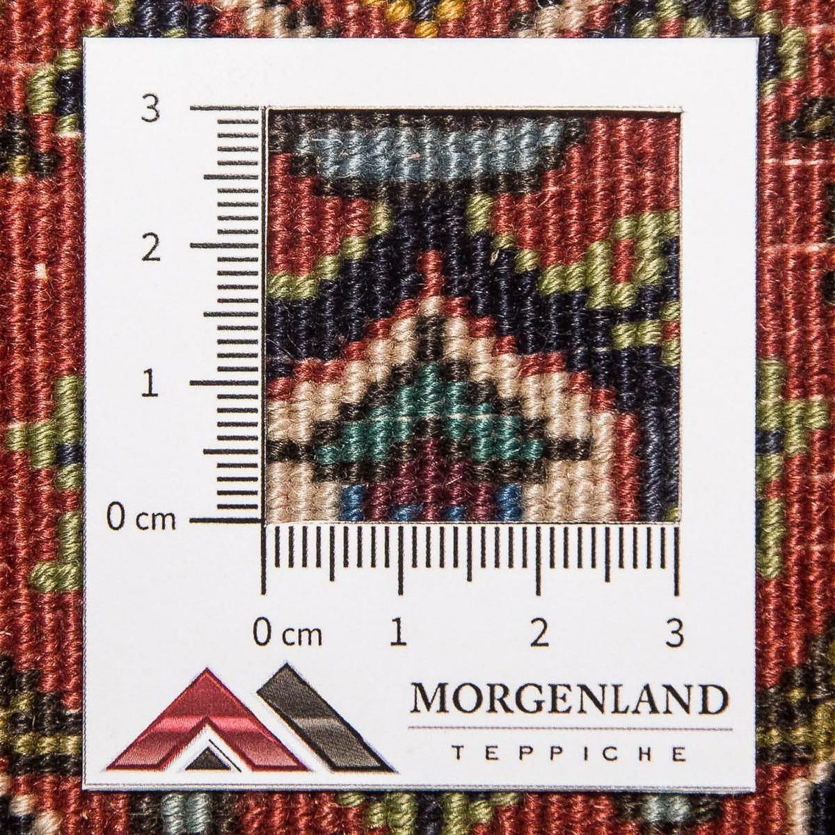 Alfombra de pasillo Alfombra persa - Bidjar - 214 x 77 cm - marrón