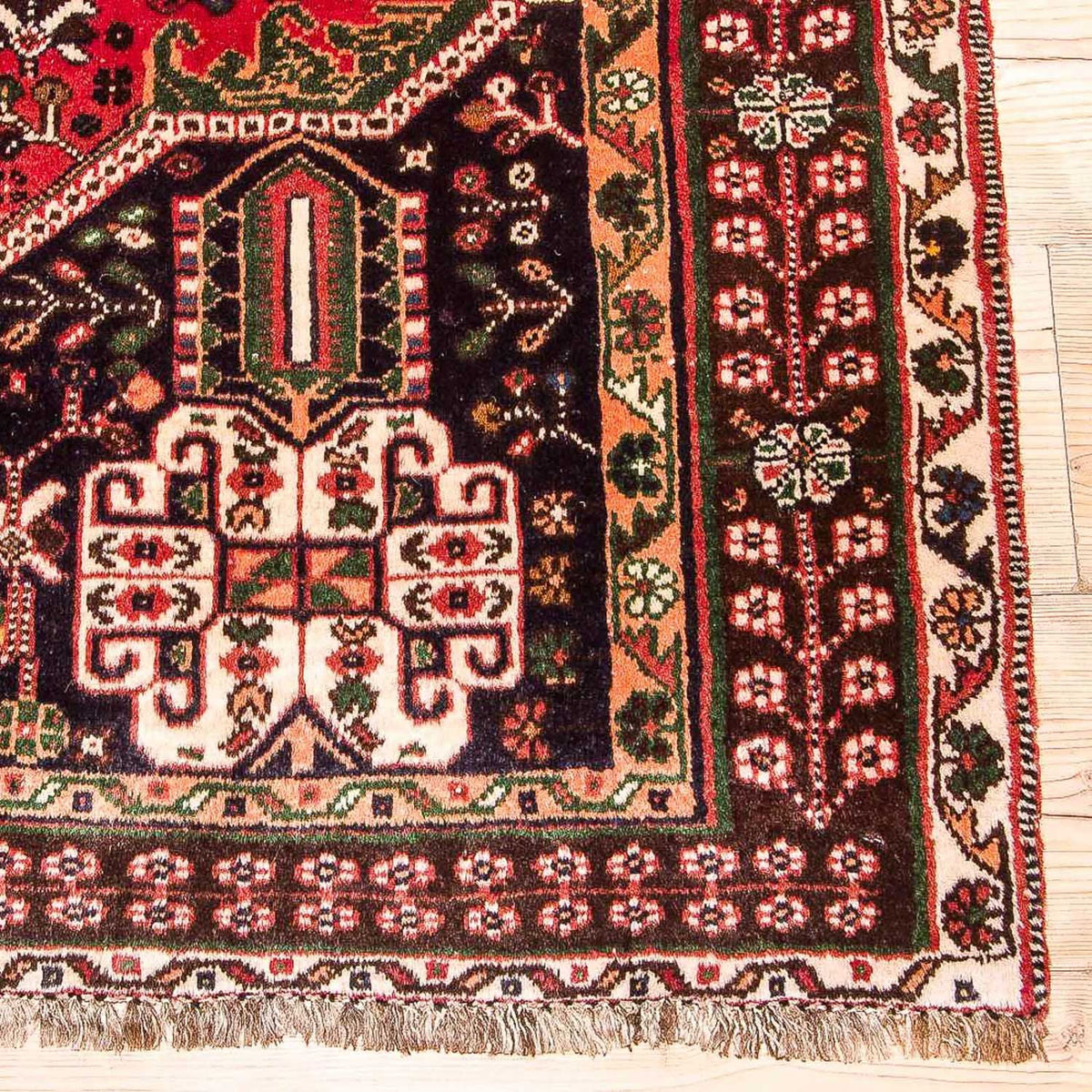 Alfombra persa - Nómada - 245 x 161 cm - rojo