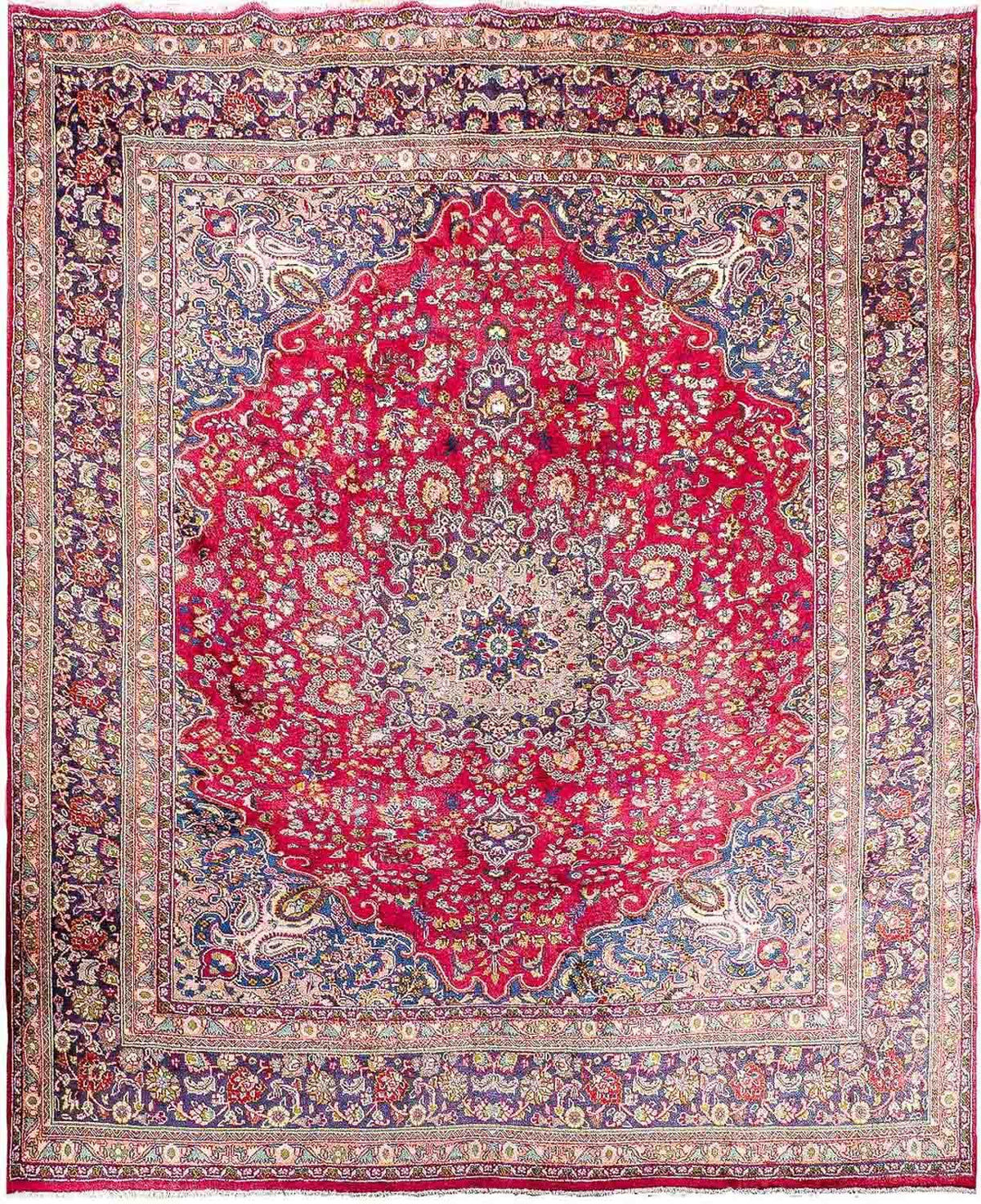 Alfombra persa - Clásica - 396 x 298 cm - rojo