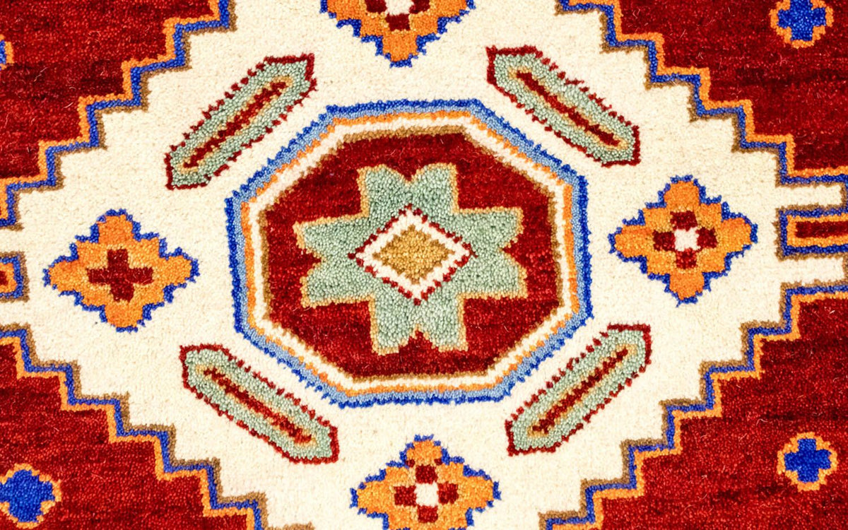 Alfombra oriental - 241 x 168 cm - rojo